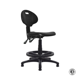 Silla Cajero Twig 2p Fija Bn An Negro Althea Confort