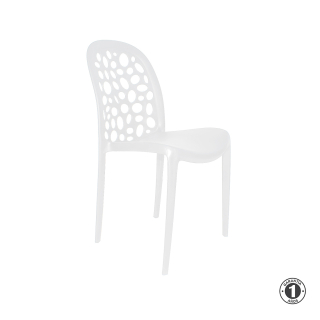 Silla Fija Burbuja Ed Blanco Althea Confort