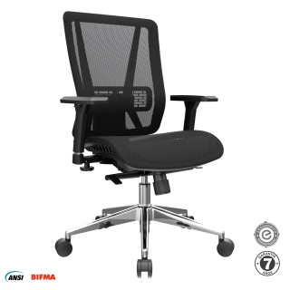 Silla Ergonómica Nefi Gerente Negro Althea Confort