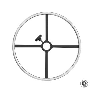 Aro Cajero Cromado Althea Confort