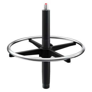 Kit Cajero Para Sillas De Oficina Cromado Althea Confort