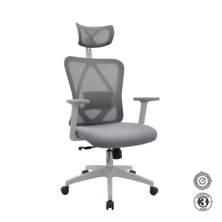 Silla Ergonómica Mark Presidente Gris Althea Confort