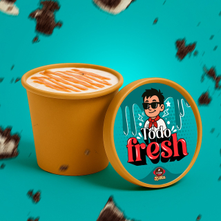 HELADO OREO CON MANJAR BLANCO DE 220 ML