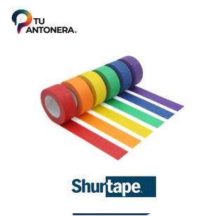 Shurtape - Masking Tape Colores 1/2