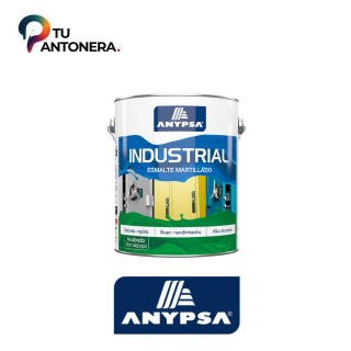 Anypsa - Esmalte Martillado Industrial Secado Al Aire - 5GL - Gris Claro