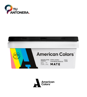 American Colors Pintura Colores Mate. 1 GLN
