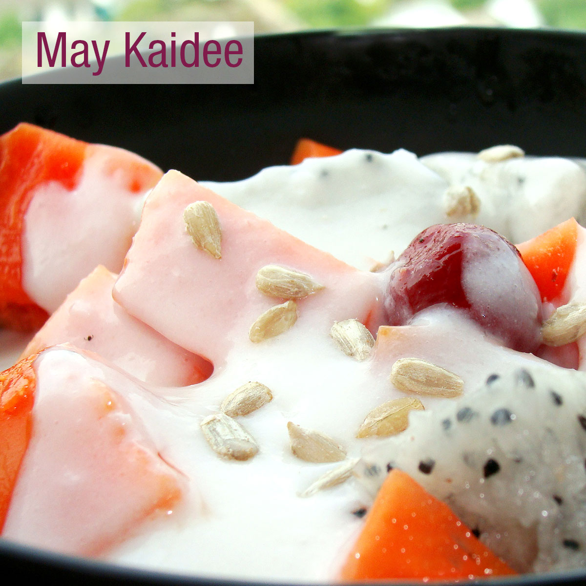 Soy Milk and Desserts by May Kaidee