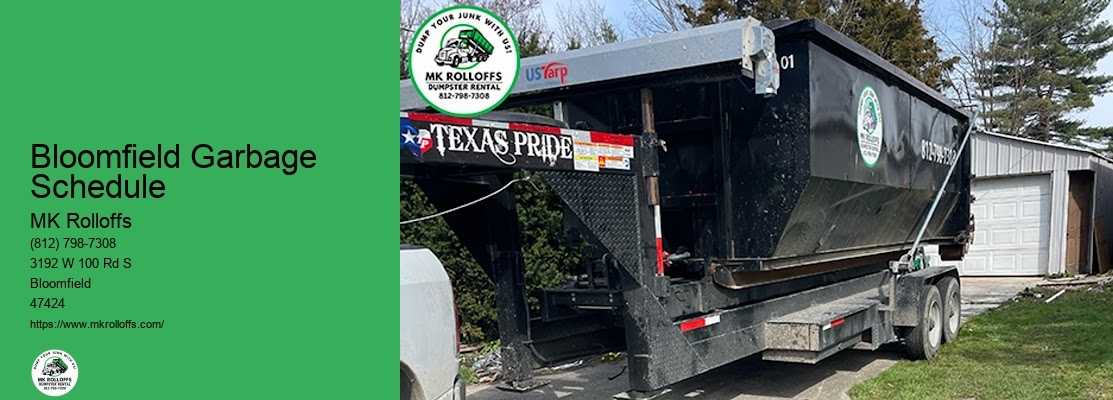 Dumpster Rentals Bloomfield