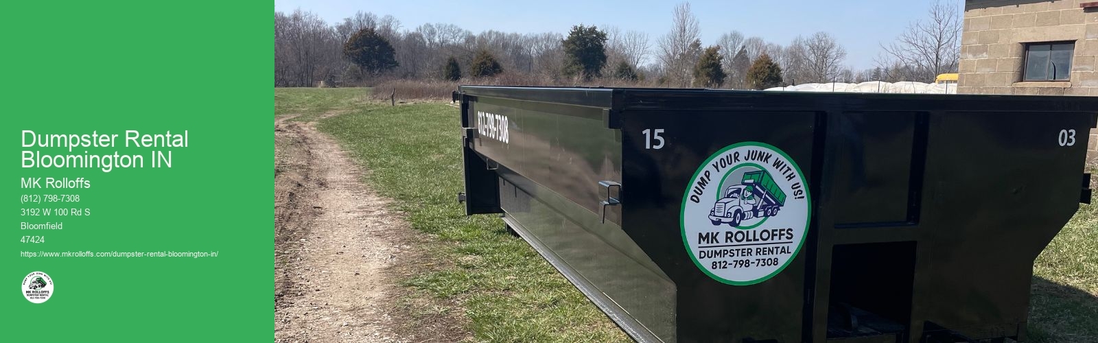 Dumpster Rental Bloomington IN