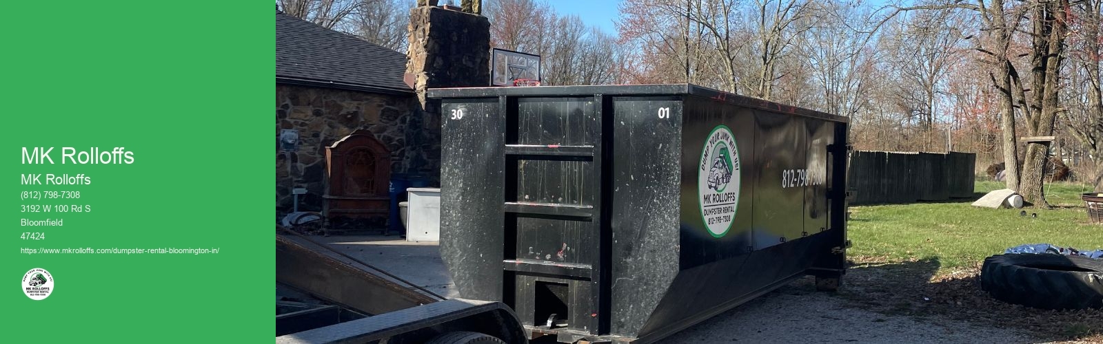 Online Dumpster Rental