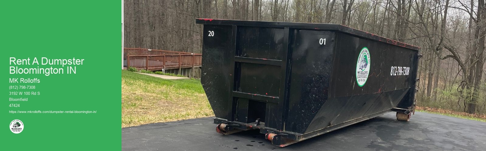 Rent A Dumpster Bloomington IN