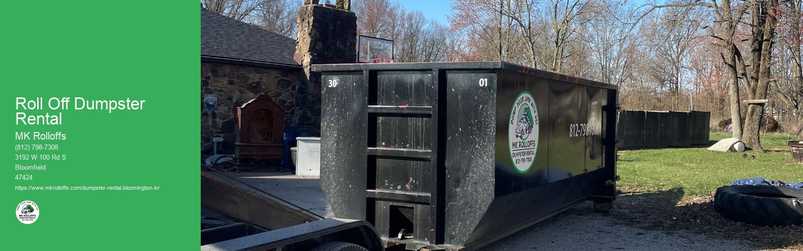 Cheap Dumpster Rental Bloomington Indiana