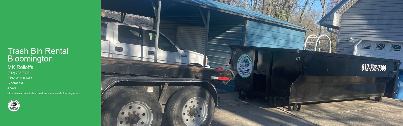 Trash Bin Rental Bloomington