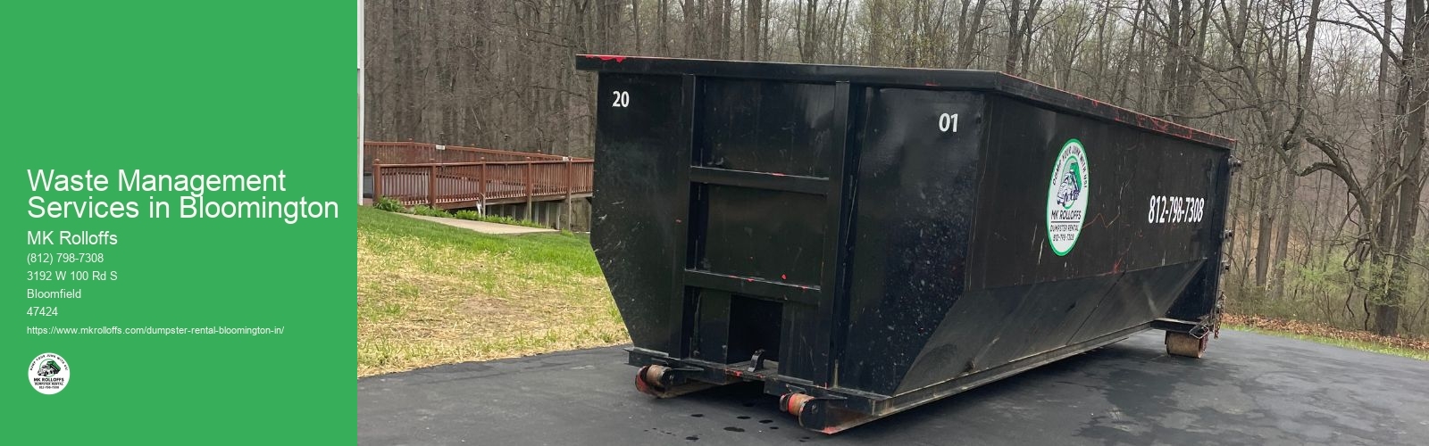 Waste Management Services in Bloomington