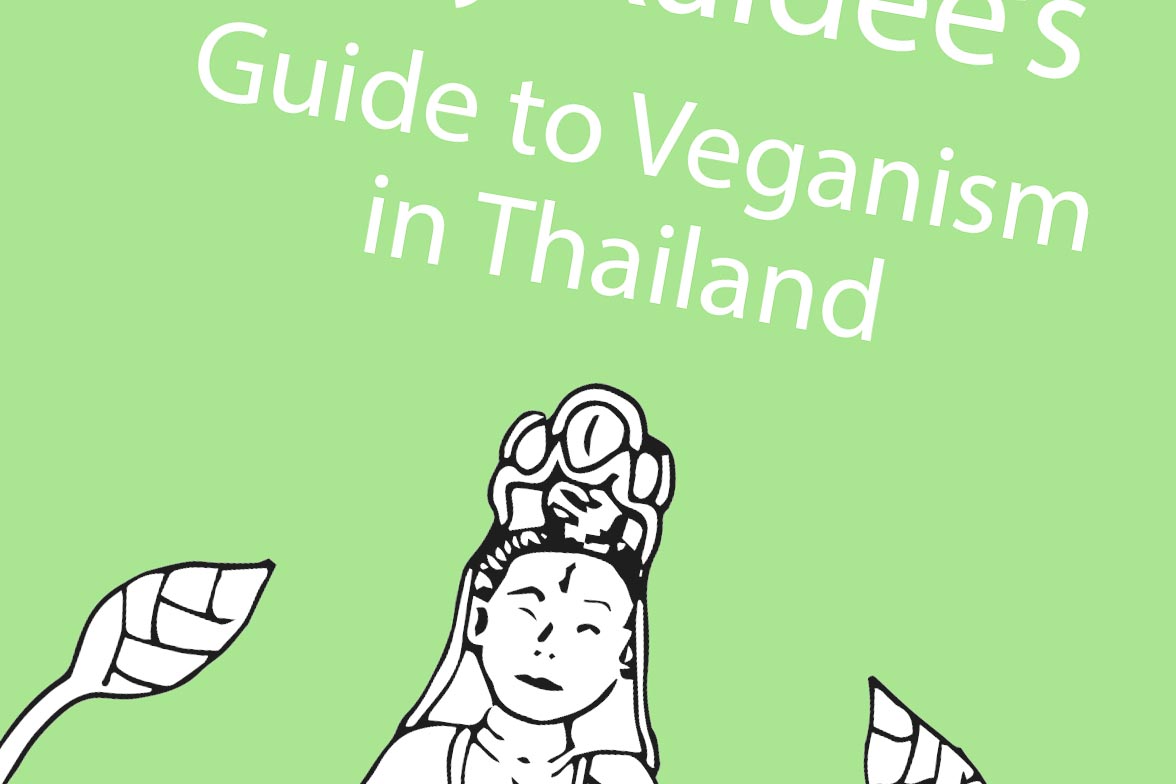 Screenshot from our Thailand travel guide app for vegetarians and vegans.