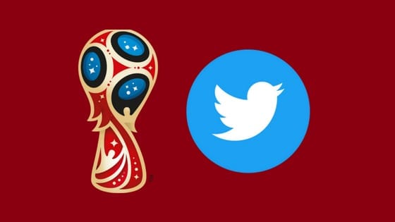 copa 2018 no twitter - logos