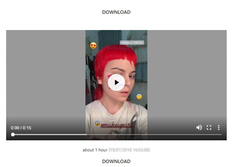 download stories