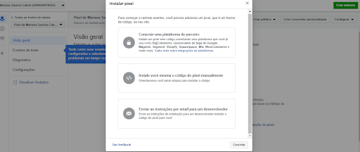 Gerenciador de negócios do Facebook