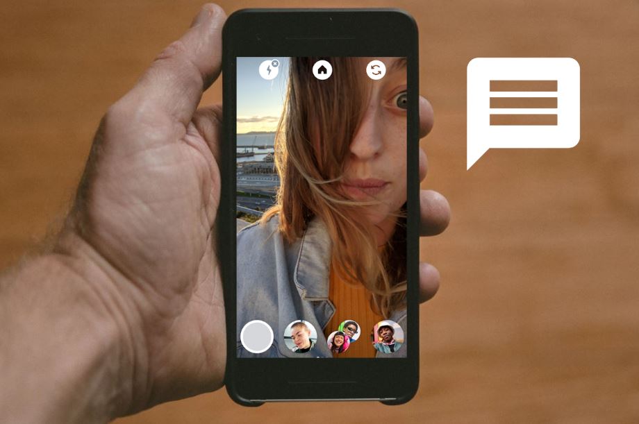Threads: imagem de uma mão segurando um celular com a tela aberta mostrando uma live no app Threads do Instagram