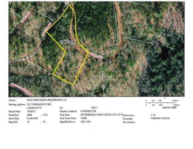 0 Hawks Circle, Lake Lure, NC, 28746