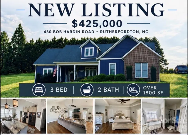 430 Bob Hardin Road, Rutherfordton, NC, 28139