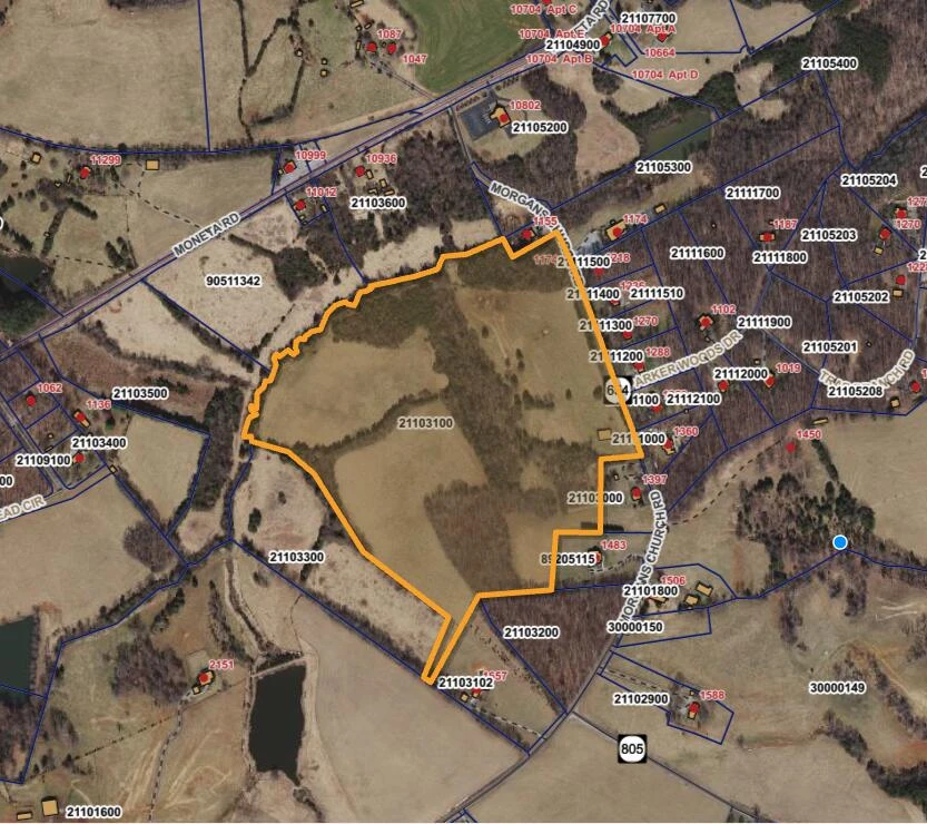 52.9 ac Morgans Church