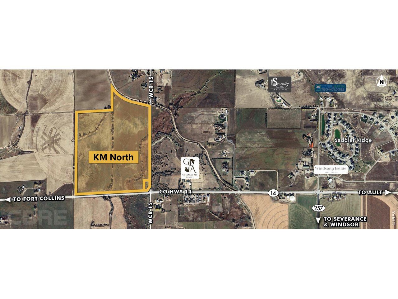 NWC of Hwy 14 & WCR 15