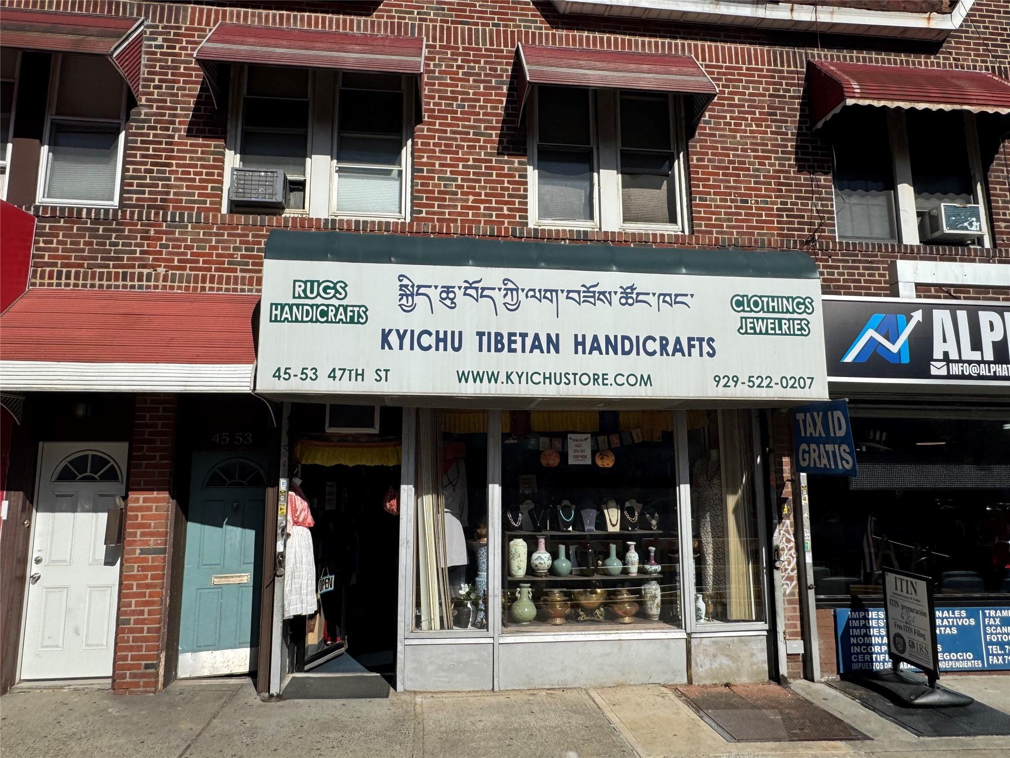 For Sale â€“ Mixed-Use Property in Woodside, QueensGreat opportunity to own a mixed-use property in the vibrant neighborhood of Woodside, Queens. This versatile building offers both commercial and residential space, ideal for an investor or end-user looking to live and work on-site.The ground floor features a well-maintained storefront complete with a private bathroom and access to a full basement, offering excellent storage or additional work space. Perfect for retail, office, or service-based businesses.Upstairs, you&rsquo;ll find a bright and comfortable two-bedroom apartment with an eat-in kitchen, providing a convenient and desirable living space with separate access. Conveniently located near public transportation, shopping, and local amenities, this property is a smart investment with strong income potential and endless possibilities.