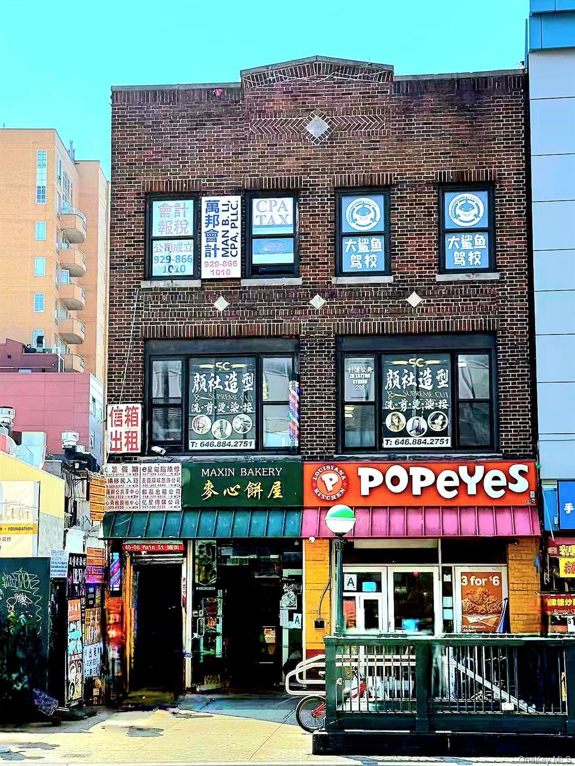 Discover Unmatched Commercial Potential at 44-06 Main Street â€“ Flushing, NYNow available: a rare opportunity to acquire a highly visible, transit-rich commercial property zoned C4-3 in Downtown Flushing. This prime offering presents unmatched flexibility for redevelopment or user occupation in one of Queensâ€™ fastest-transforming neighborhoods.Power of zoning: permitted FAR, allowed uses, development upsideProximity to transit: 7 train, LIRR, buswayVibrant commercial activity and foot trafficEconomic and cultural vitality of Flushing