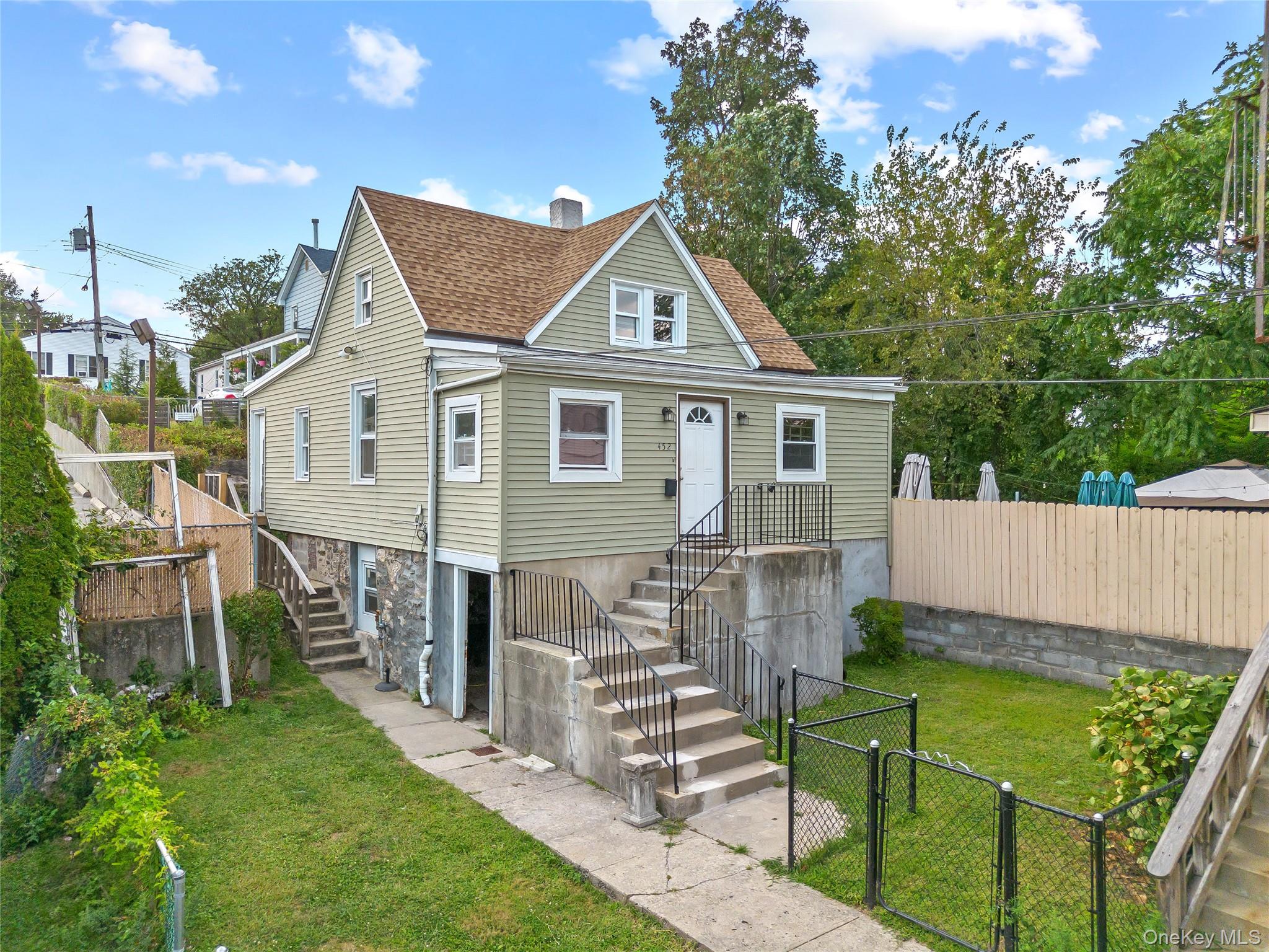 Charming Single-Family Home in Mount Vernon â€“ Must Be Sold with 450 Franklin Ave 452 Franklin Ave, Mount Vernon, NY 10550Welcome to 452 Franklin Avenue, a cozy and functional single-family home offering charm, space, and versatility in the heart of Mount Vernon. Please note: This property is being sold together with 450 Franklin Ave, presenting a rare opportunity to own two homes on one tax lot with endless possibilities.Property Features:Main Level: 2 bedrooms, 1 full bathroom, a spacious living room, and a full kitchen.Second Level: 2 additional rooms â€“ perfect for bedrooms, office space, or guest use.Basement: Unfinished with plenty of storage potential.Private and comfortable layout suitable for families or as an additional rental income source.Unique Offering:Together with 450 Franklin Ave, this property forms part of a one-of-a-kind dual-home setup on a single tax lotâ€”perfect for multi-generational living or investment opportunities.Located near shopping, dining, schools, and public transportation, this home combines convenience with value in a prime Mount Vernon neighborhood. Donâ€™t miss out on this exceptional chanceâ€”schedule your showing today!
