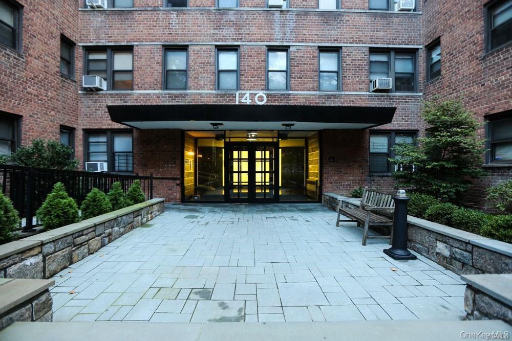 Commuter&rsquo;s dream! 900 square feet with large living room with a door to a private terrace, dining area, kitchen with stainless steel appliances, hall bathroom, large bedroom, good closet space and hardwood floors throughout. The building has common laundry, a live in super, fob key entry system, is walk to all and pet friendly ($50 a month per dog, $35 per cat). The building offers parking based on availability; 1 assigned outdoor parking space for $165/month + sales tax or $225 + sale tax for a garage space. Don&rsquo;t miss out on this one!