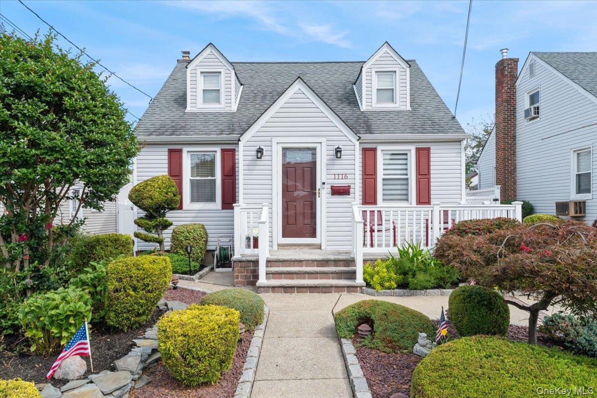 Introducing this Immaculate Cape Cod Home featuring an EF, LR, DR, Den, 3 BR&rsquo;s with a possible 4th, 2FB&rsquo;s, & 1 1/2 Bath, a Full Finished Basement w/Side Entrance & Spacious Laundry Room. One of the most Exciting & Desirable features of this home is it&rsquo;s Beautifully Updated Oversized Kitchen with Quartz Countertops, Tile Flooring, Wood Cabinets, 2 Pantry&rsquo;s & a Breakfast Bar which overlooks & flows right into the Dining Room that has Gleaming Hardwood Flooring & Sliding Doors leading you out to a well maintained Fenced in yard which includes a Garden, Patio & Deck as well as a large Retractable Awning for shade, Perfect for Entertaining!!! This home also comes with 3 Ductless AC units on the first floor, 2 wall units on the second, 3 Heating zones & a New Stand Alone Water Tank!! Not many if any like this on the Market, so don&rsquo;t miss out on the opportunity to build memories!!