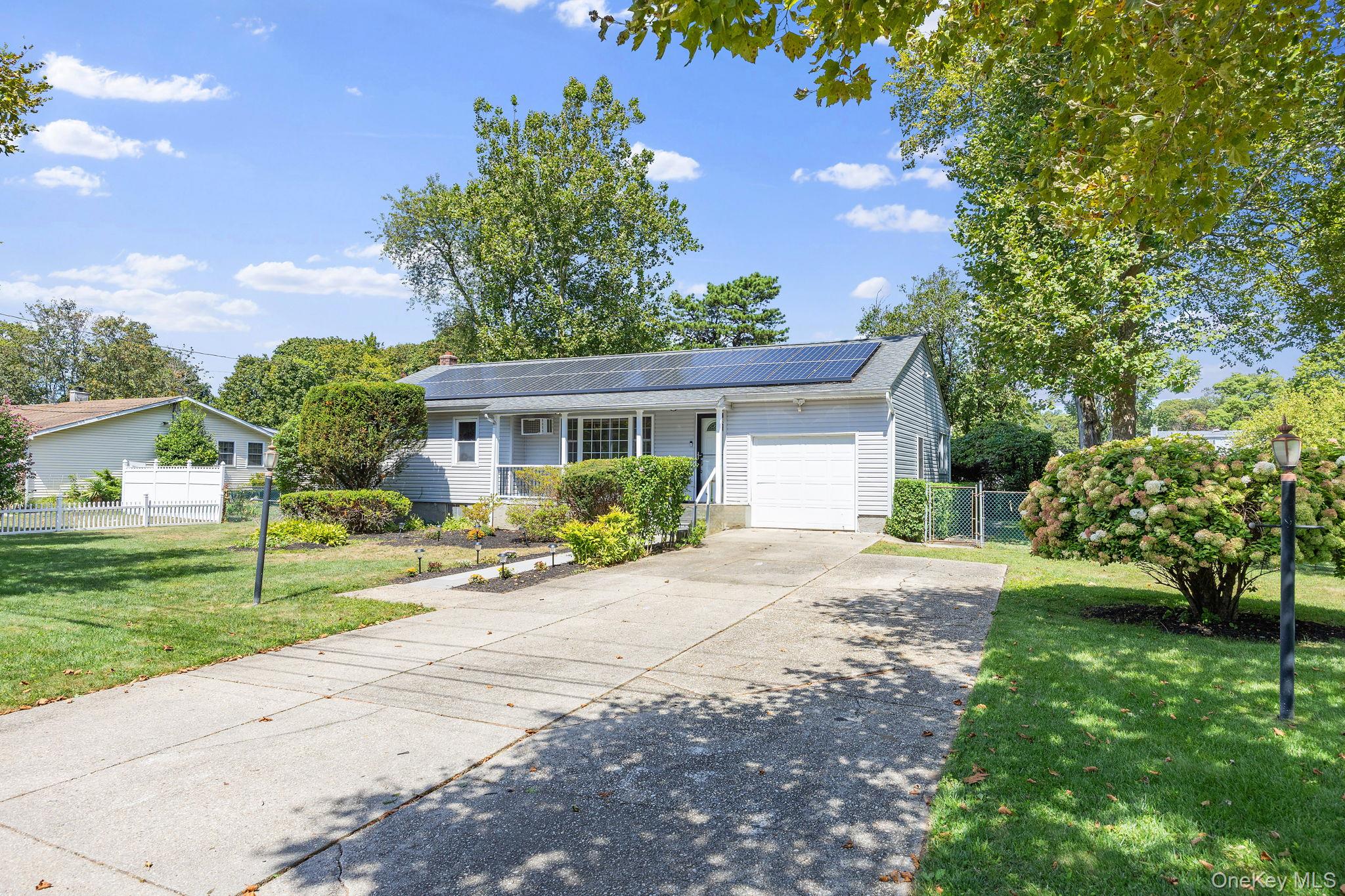 Welcome to 37 Bailey Avenue, Bay Shore!This charming single-story home combines modern updates with flexible living spaces, ideal for todayâ€™s lifestyle. Set on a spacious .45-acre lot, the property offers a large backyard perfect for entertaining, gardening, or future expansion.The home features 3 bedrooms and 2 full bathrooms, including a recently renovated primary bathroom with contemporary finishes. The inviting main level includes an open living and dining area that flows into the kitchen, along with an attached garage for parking or extra storage.A highlight of the property is the finished basement, which includes a multipurpose room, perfect as a family room, home office, gym, or guest space, providing flexibility to suit your needs.Built in 1964 with solid construction, this residence has been thoughtfully maintained and is move-in ready.