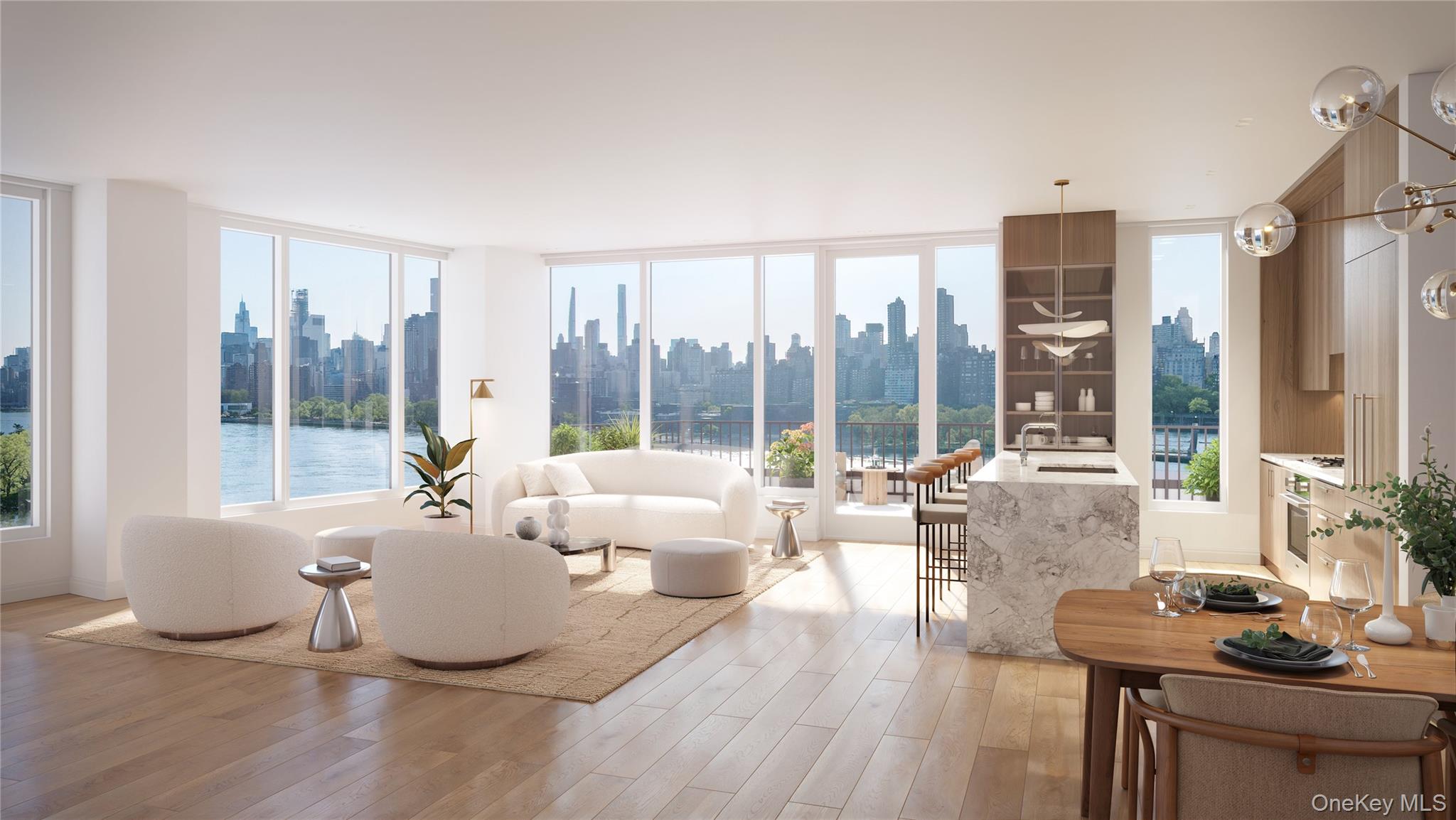 Anticipated closing in summer 2025! Take advantage of the 2 years of common charges covered by the Sponsor. Contact the onsite sales team for details on NuSun Vernon&rsquo;s exclusive, limited-time incentives for homebuyers.The residences at NuSun Vernon offer spacious and efficient layout with plenty of light, and generous closet space. Custom kitchens and baths integrate seamless technology with modern elegance. The Kitchen features Bosch appliances, wood cabinetries, and quartzite countertops which makes it the perfect blend of aesthetics and function. The residential bathroom features Kohler fixtures and a wood vanity, as well as a tall built-in medicine cabinet for extra storage. Conveniently nestled along a serene stretch of the East River between the bustle of Astoria and Long Island City, NuSun Vernon boasts an exceptional location, providing residents with plenty of natural light, green spaces, peaceful water views, and captivating skyline scenes. Nearby amenities include bike paths along Vernon Boulevard and easy access to cultural attractions such as Socrates Sculpture Park, Noguchi Museum, and the Museum of the Moving Image. NuSun Vernon boasts more than 9, 000 square feet of luxurious indoor and outdoor amenities on three floors. The 2nd floor features a state-of-the-art gym, residents&rsquo; lounge, coworking space, and common terraces with barbecue areas and seating. The rooftop terrace offers sprawling city views as well as shared dining and lounge spaces. Other amenities include on-site garage, bike storage, and storage facilities for added convenience and comfort. The 2nd floor gym boasts a wide variety of fitness options for residents, including a spacious cardio and weight training area with abundant natural light, as well as a yoga and stretching area. Images are artist renderings. Tax and Common Charge estimates are based upon pre-completion assessments of the property. The complete terms are in an offering plan available from the Sponsor (File No: CD23-0306).