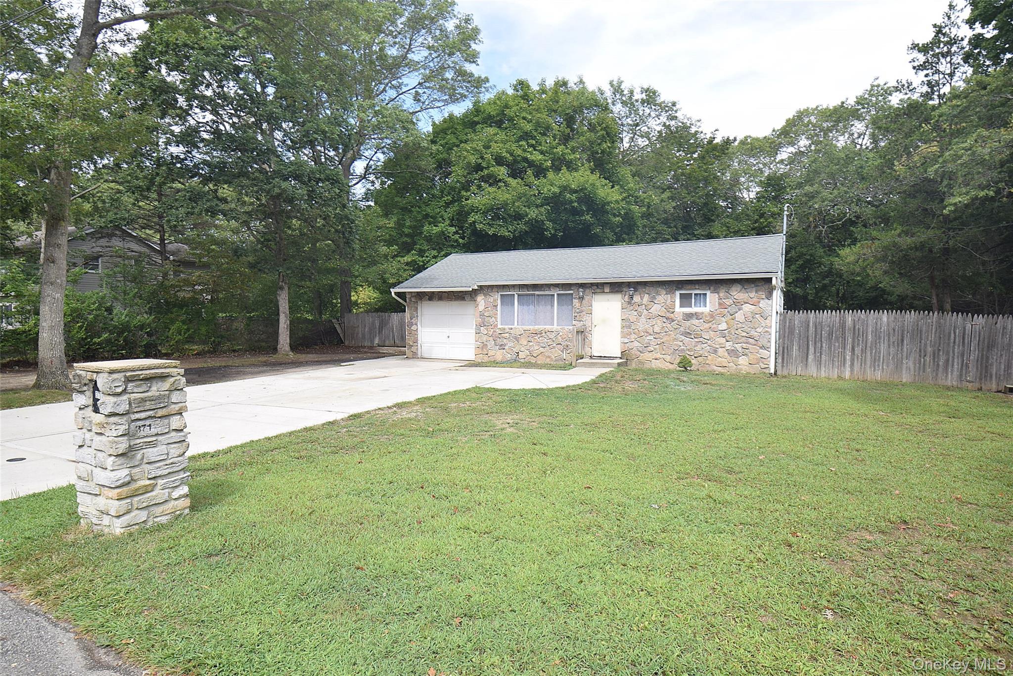 Great beginnings begin here in this Ranch set on 100x200 park-like grounds and with an open floor plan and only a block away from Connetquot State Park!  2 Bedrooms and 2 Full Baths, Complete with one car garage and double car driveway.East Islip school district, minutes to shops and transportation.  Plenty of opportunity for expansion and property size allows for one horse. Make your dollars count at this address! Location and Value!
