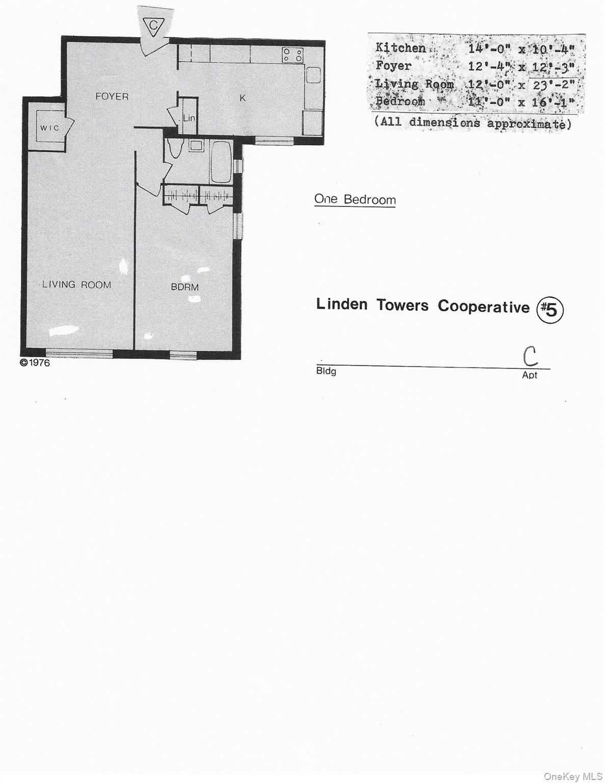 1 bedroom 1 bath, 736 sf (interior) apartment at Linden Towers Cooperative No. 5 Inc. in north flushing. Owner occupied, no subletting!. Spacious living room, dining area, separate kitchen. lots of closets. Low maintenance includes electricity and all other utilities. Extra Fees For Dishwasher, A/C, and outdoor parking. Laundry, Storage Room. Q25 and Q61 in front of the Building. Easy access To highways, Walking distance to Flushing Downtown shopping Center,  restaurants library, Post Office, school, Supermarkets.