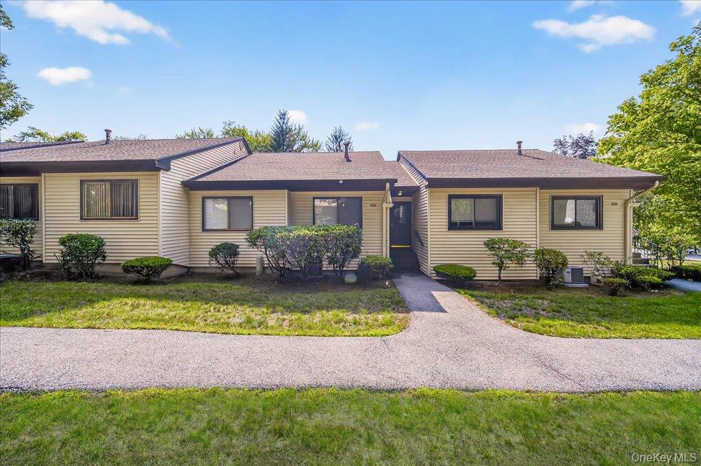 Location, Location, Location!Finallyâ€”the Cambridge model you&rsquo;ve been waiting for! This sun-filled, first-floor, one-level condo offers 2 bedrooms and 2 full baths with no one above or below you. Located in a sought-after 55+ community, this beautifully maintained home provides comfort, privacy, and convenience.Step out onto your private back deck, the perfect spot for your morning coffee or evening unwind. Plus, enjoy the added bonus of your own garage located directly beneath your unit!This community truly has it allâ€”and it&rsquo;s just steps to the Jefferson Valley Mall, grocery stores, and numerous restaurants. You&rsquo;re also just a short drive to shops, the post office, parks, houses of worship, and the Taconic State Parkway.Amenities include:In-ground swimming pool, Pickleball, tennis, and bocce courts Community garden for those with a green thumb . Clubhouse with: Arts & crafts, Library, Billiards room, Movie nights, Social events and card gamesWhether you&rsquo;re looking to relax or stay active, this vibrant community offers the best of both worlds. Donâ€™t miss this opportunity to enjoy a low-maintenance lifestyle in a prime location!