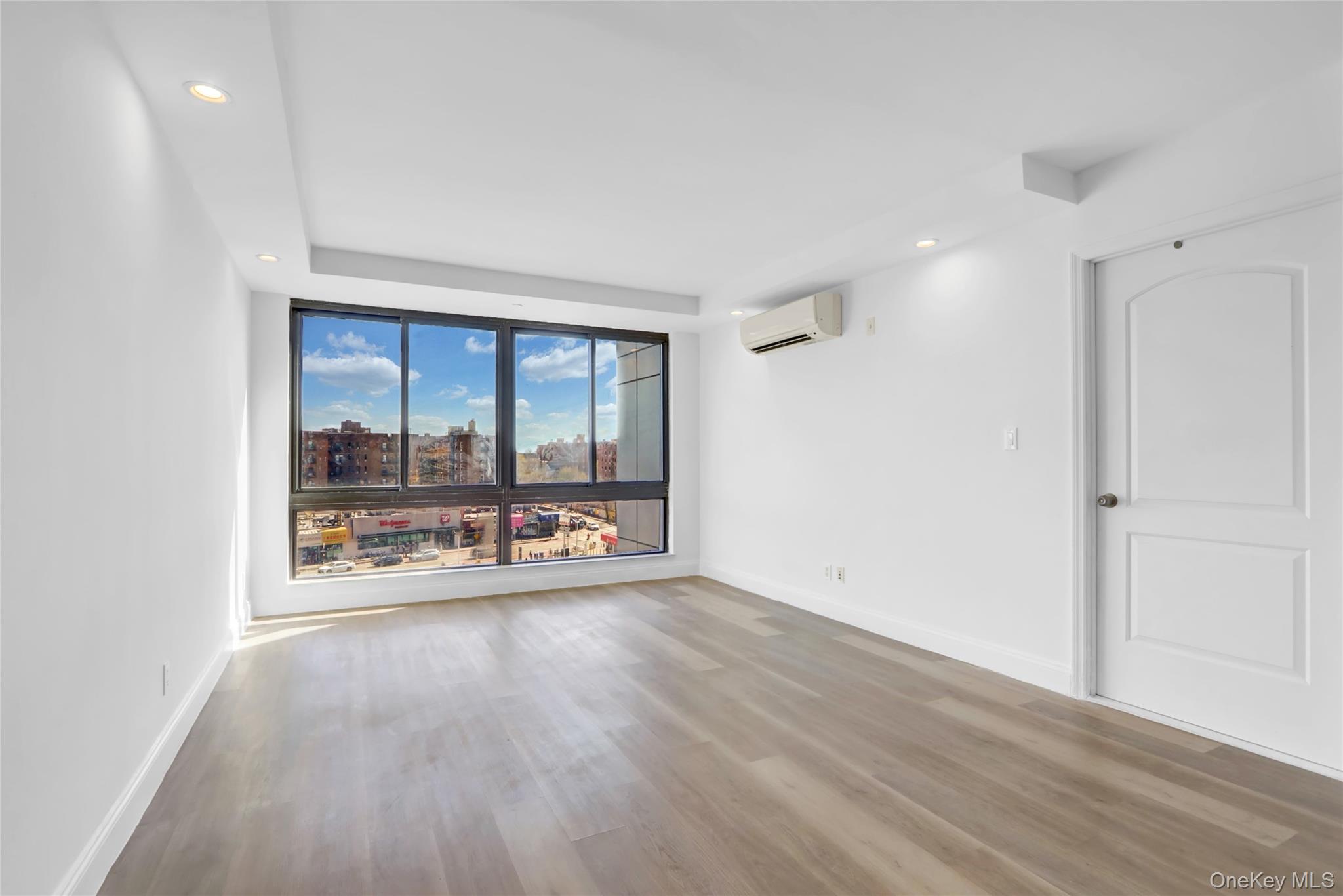 Welcome to Apartment E-8K! This stunning 2-bedroom, 2-bathroom residence spans 1102sq. ft. with a private balcony, and is located in one of the most desirable areas of Elmhurst. Featuring a modern open layout, this home is designed for both comfort and style. Enjoy floor-to-ceiling windows, hardwood floors, and stainless steel appliances, along with ample storage space and an Energy Star A/C for efficiency. Elmhurst Terrace is a luxury condominium offering top-tier amenities, including a doorman, elevator, and package room. Residents also have access to a sprawling 5, 000 sq. ft. rooftop terrace, perfect for relaxing or entertaining. Conveniently located just a block from Broadway and steps from the M and R lines at Elmhurst Avenue, you&rsquo;re minutes away from Target, Queens Center Mall, Costco, and a variety of restaurants. Donâ€™t miss out on this incredible opportunity to live in one of Elmhurstâ€™s most sought-after buildings!