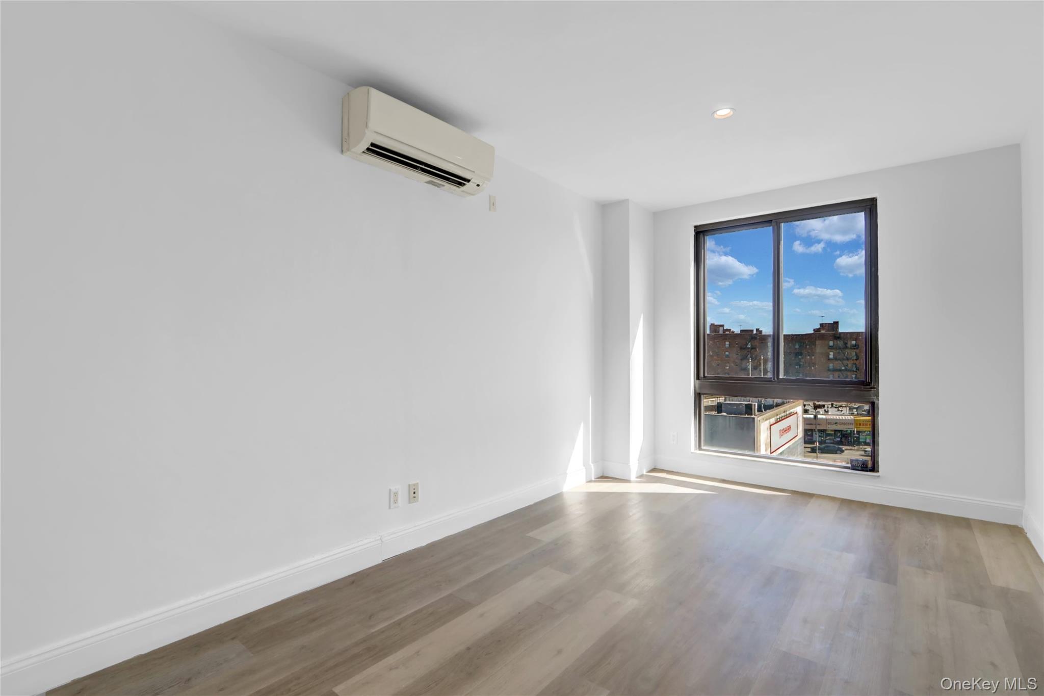 Welcome to Apartment E-7B! This stunning 2-bedroom, 2-bathroom residence spans 1102sq. ft. with a private balcony, and is located in one of the most desirable areas of Elmhurst. Featuring a modern open layout, this home is designed for both comfort and style. Enjoy floor-to-ceiling windows, hardwood floors, and stainless steel appliances, along with ample storage space and an Energy Star A/C for efficiency. Elmhurst Terrace is a luxury condominium offering top-tier amenities, including a doorman, elevator, and package room. Residents also have access to a sprawling 5, 000 sq. ft. rooftop terrace, perfect for relaxing or entertaining. Conveniently located just a block from Broadway and steps from the M and R lines at Elmhurst Avenue, you&rsquo;re minutes away from Target, Queens Center Mall, Costco, and a variety of restaurants. Donâ€™t miss out on this incredible opportunity to live in one of Elmhurstâ€™s most sought-after buildings!