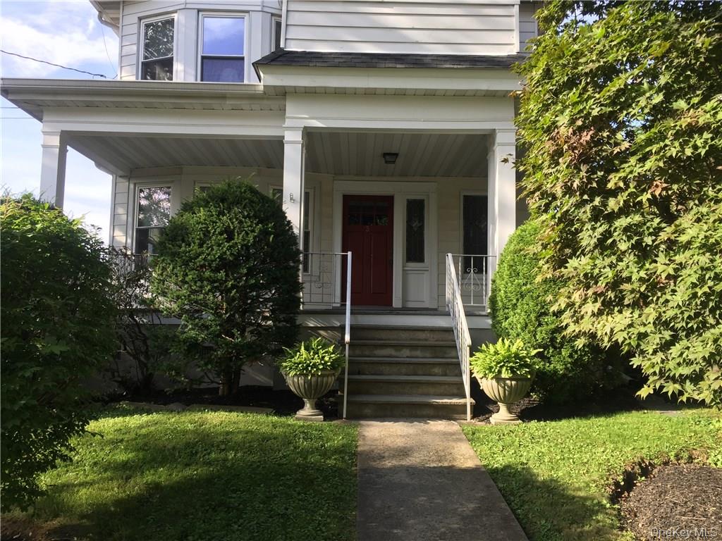 Immaculate and move-in ready, this bright and spacious first-floor 2-bedroom apartment offers comfort and convenience in a beautifully maintained multi-family home. Enjoy central air, a full bath, a generous living room, dining room, and eat-in kitchen perfect for everyday living. Laundry hookup and additional storage are available in the basement.This home includes parking for two cars in the driveway and the landlord provides landscaping and snow removal for a truly carefree lifestyle. Ideally located near schools, shops, and local amenities. Available Oct 1st.Lease Term: 12+ months.Sorry, no pets and no smoking.