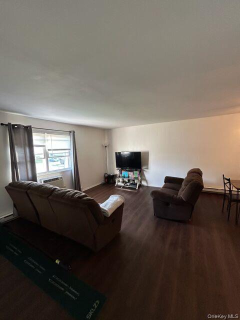2nd floor unit in White Gate. Freshly painted, new laminated floors and new carpet in bedroom. Updated kitchen, updated bathroom. Designate parking space for 1 car plus visitor spots for additional cars. Close to major highway, Metro North Train just minutes away. No Pets, no Smoking. Tenant pays own utilities. 1 month rent and 1 month Security. Potential tenant needs to have a credit score of 650 plus, verifiable income, credit report & background check. Agent, please read confidential remarks. Pictures are from previous listing. Tenant occupied, need 24 hour notice before showing. Show thru showing time. Exterior Features Landscaped, Pool :Carbon Monoxide Detector, Smoke Detector Sliding Glass Doors to balcony.