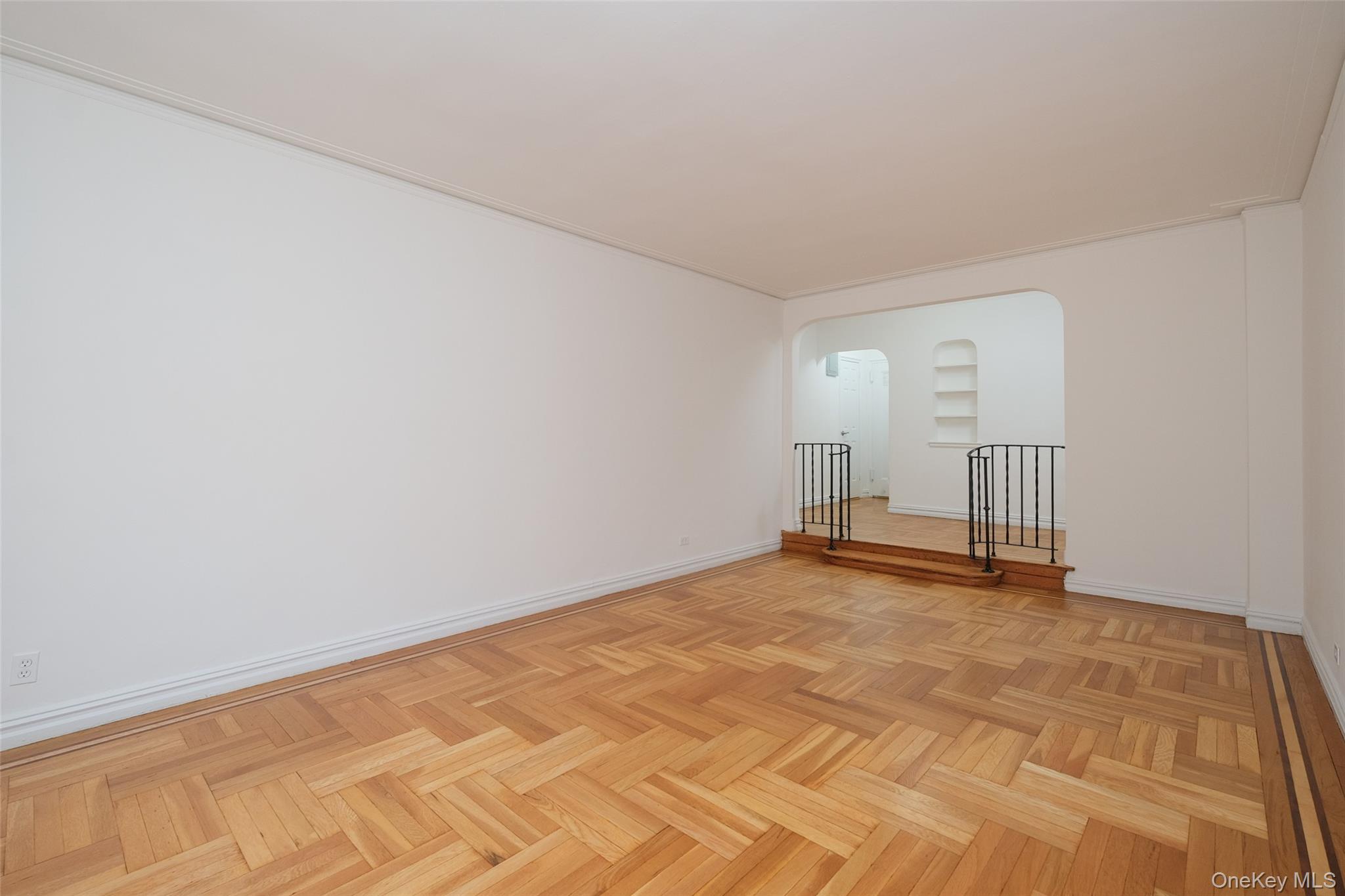 2685 CRESTON AVE #2-L, BRONX, NY 10468 - KINGSBRIDGE HGTS SPONSOR CORNER ONE BEDROOM UNIT. Renovated second-floor 750 s/f unit w/ Entry/Dining Foyer, sunken Living Room, Bedroom w/ two exposures (south & west) windowed Kitchen & Bath. Art-Moderne elevator building attributed to architect H. Herbert Lilien, ca. 1940. Exceptionally managed, meticulously maintained 6 story, 73-unit co-operative. Main Lobby featuring Machine Age terrazzo floor, &rsquo;Rosso&rsquo; marble, plaster moldings & niches, embossed elevator door. Art-Moderne hallmarks include basket weave parquet floors, wrought iron railings, plaster archways, sunken Living Room. Actual $915.25 Mo. Maint (as of 07/01/2025) incl H & H/W b/4 STAR. Resident supt. & on-site laundry. Convenient to Kingsbridge Road & Grand Concourse shopping, MTA XP/local buses, IND B/D, IRT#4 Subway Kingsbridge Road station. EZ access to midtown NYC in under 30 minutes. Current House Rules allow subletting after (2) years residency w/ BoD approval. No pets/No investors please. Seller pays Transfer Tax. Buyer pays seller attorney fee ($1, 075 + ACRIS Filing Fee ($250) + NYC DoF Filing Fee ($150). No exceptions.