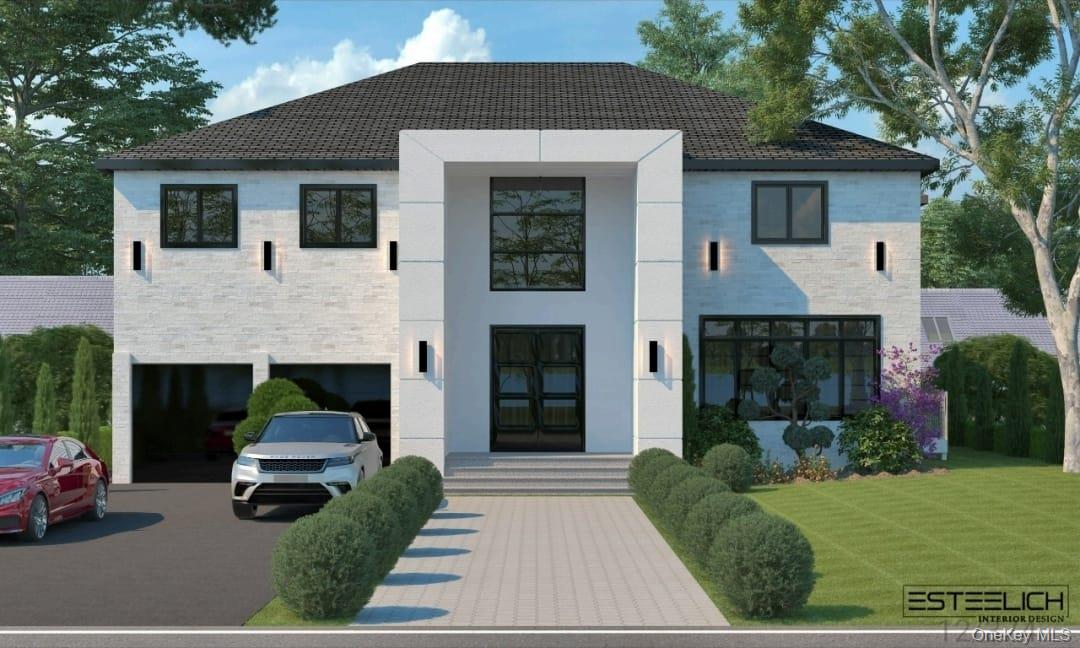 This rare opportunity invites you to build a dream residence on one of Airmontâ€™s most sought-after blocks, showcasing over 6500 square feet of refined living with luxury finishings throughout. Step into a grand two-story foyer that makes a statement of elegance, leading to an oversized formal dining room designed for unforgettable gatherings. The gourmet kitchen, paired with a fully outfitted catering kitchen, blends beauty with function for seamless entertaining. Expansive living and family rooms provide both comfort and sophistication, while a private guest suite completes the main level. Upstairs, six spacious bedrooms await, highlighted by a lavish primary suite featuring dual walk-in closets and exquisite details that embody modern luxury. A must see.