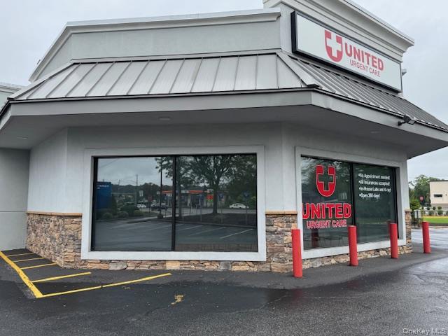 Located next to the very busy Chick-fil-A, and heavily trafficked Rt 59 in Nanuet, this former Urgi-Center is available for immediate occupancy. This is a sublease with 7 years left on the current lease. Tenant pays utilities, taxes. On site parking. Pylon sign.