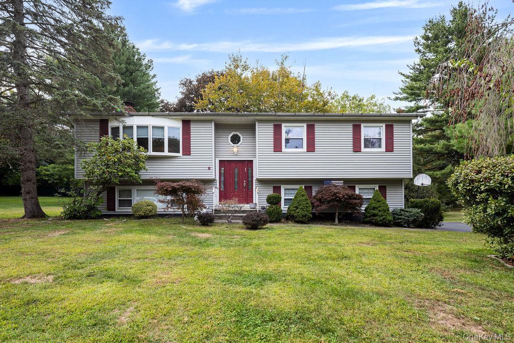 Welcome to this beautifully kept bilevel home on one of New Hempstead&rsquo;s most sought-after blocks. This well-maintained home features a brand-new designer kitchen with radiant heated floors, stunning picture windows, top of the line appliances instant hot and more, opening up into the formal dining room creating a seamless feel. The bright living room with bay windows is the perfect spot to unwind. Three nice size bedrooms including primary with full bath on main floor. Lower-level features third full bath, large guest room, den with fireplace, two car garage with Tesla charger, new furnace 2020 and more. Beautiful private, flat dream backyard. This home is a rare opportunity to join a bustling and desirable block. This one will NOT last.