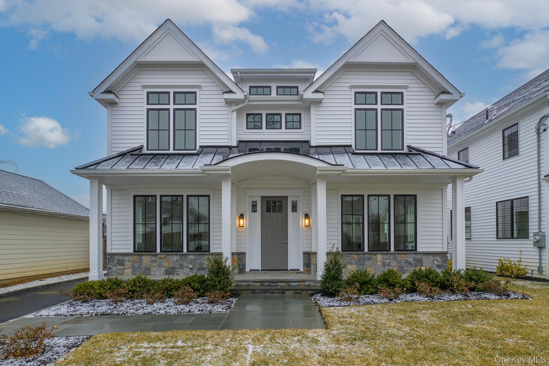 Top of the line, highest quality brand new construction. Rare offering as this home was just completed spring 2025. Just a few short blocksto town and train. Manhasseet / Shelter Rock School District. Long-term or Short-term available at 13, 000/mo.