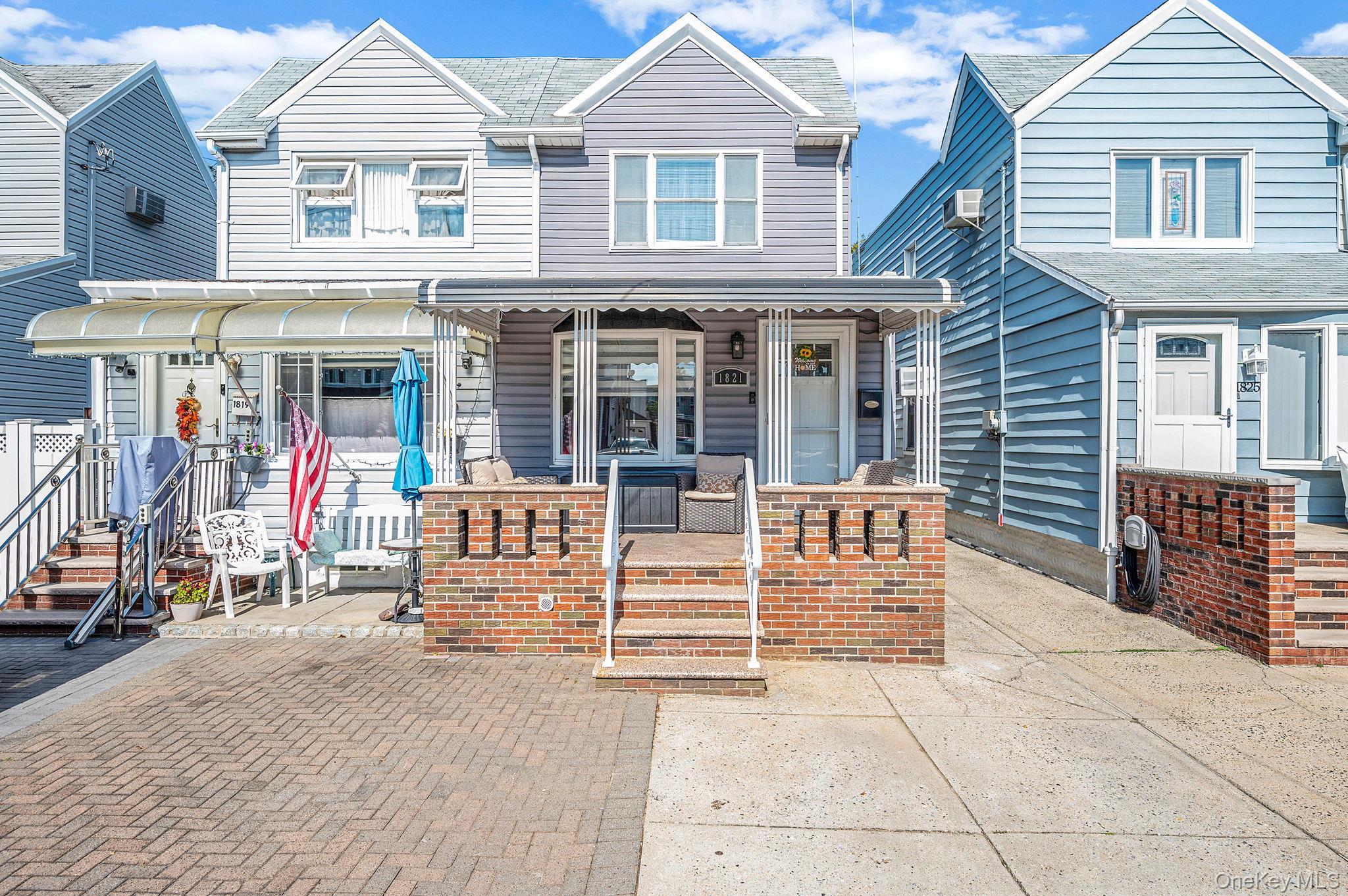 How Sweet It Is!!Marine Park Brooklyn BeautyMove in ready Turn Key!This home has it all, an open floor plan newly renovated custom kitchen with all stainless steel appliances still under warranty Quartz countertops kitchen island pantry wood flooring throughout three bedrooms two and a half baths finished basement and to complete this home a fully decked backyard with a pool. Truly a home to see!!!