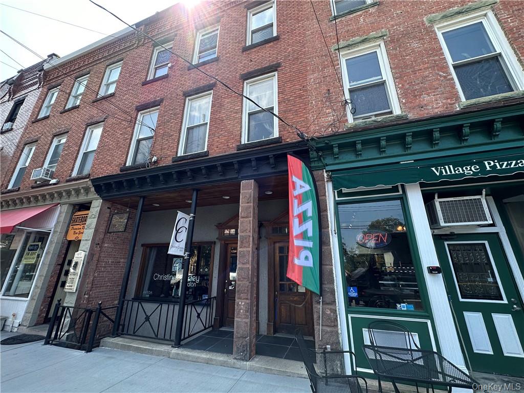 Beautiful SOHO Style apartment in downtown Nyack. Brick exposed wall, balcony and hardwood floors throughout. Utilities included. This will not last, schedule your showing today. Parking permits can be obtained at the Village of Nyack Hall.