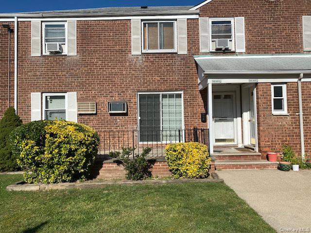 Main floor 3BR D with private entry converted to 2 bedrooms with dining room and open floor plan, Glass sliders from living room to private patio, modern kitchen and bath, laundry closet with washer/dryer, Full reclaimable basement offers great potential for more space. Beautifully planted courtyard.