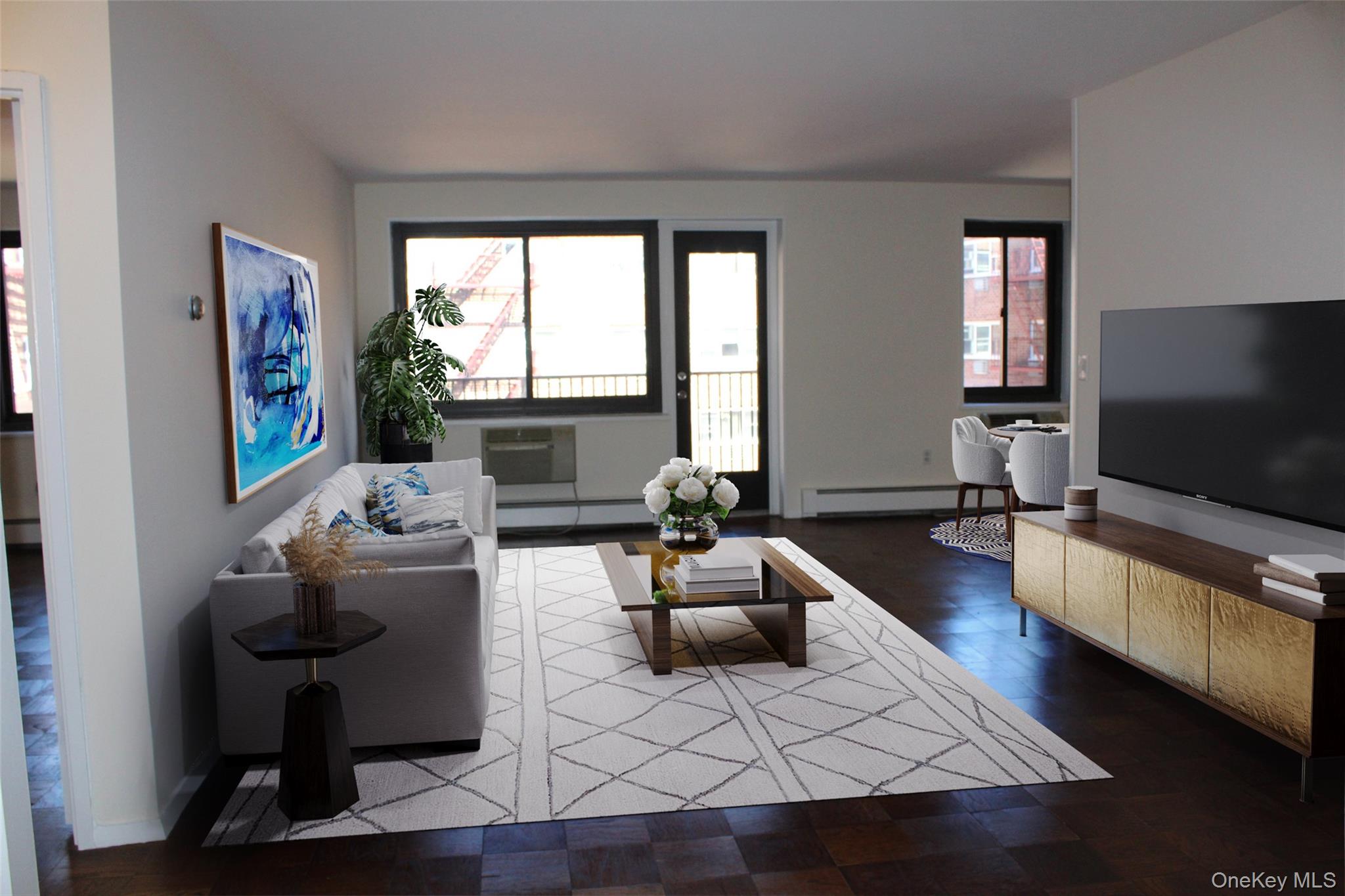 Commuter&rsquo;s Dream! Welcome to easy living in this freshly painted space with a flexible layout offering multiple possibilities. Use the cozy nook as a home office, reading corner, or guest areaâ€”whatever suits your lifestyle. The light-filled interior and newly updated bathroom provide a refreshing alternative to apartment living, giving you the freedom to personalize and enjoy your own space.Start your day with coffee on your private balcony, taking in the fresh air. With assigned parking, on-site laundry facilities, and a location just minutes from the train station, this home offers both comfort and convenience. Walkable to the Hartsdale train station, restaurants, shops, weekend Farmer&rsquo;s Market, Bronx River Parkway biking on Sundays and close to the Webb Field park with playground. Storage units for rent-if available. Handicap accessible complex. Renting is allowed. No pets. Make you appointment to tour today!